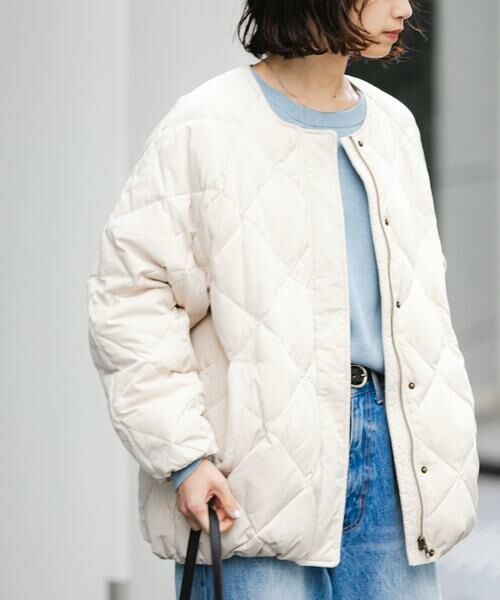 URBAN RESEARCH / アーバンリサーチ ダウンジャケット・ベスト | 『WEB/一部店舗限定』コクーンキルティングダウン | 詳細4