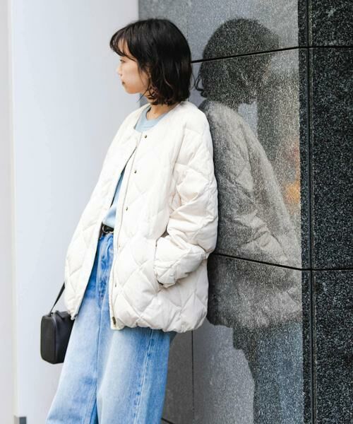 URBAN RESEARCH / アーバンリサーチ ダウンジャケット・ベスト | 『WEB/一部店舗限定』コクーンキルティングダウン | 詳細8