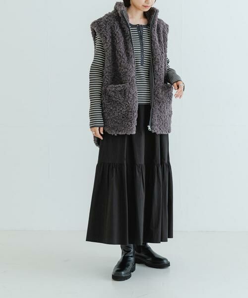 URBAN RESEARCH / アーバンリサーチ その他アウター | ボアジップベスト | 詳細5