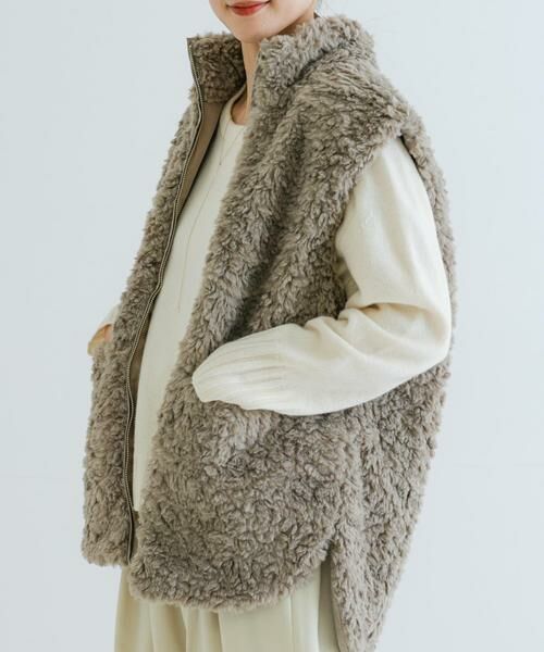 URBAN RESEARCH / アーバンリサーチ その他アウター | ボアジップベスト | 詳細13