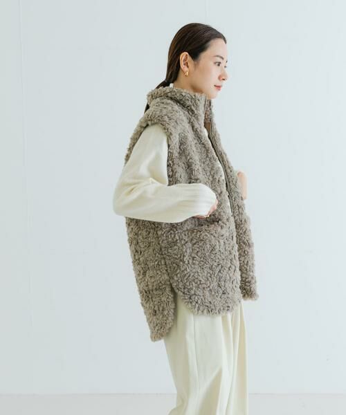 URBAN RESEARCH / アーバンリサーチ その他アウター | ボアジップベスト | 詳細15