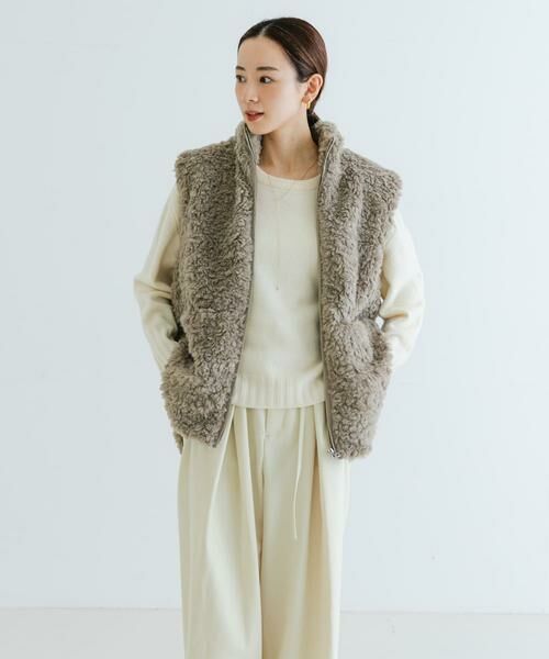 URBAN RESEARCH / アーバンリサーチ その他アウター | ボアジップベスト | 詳細16