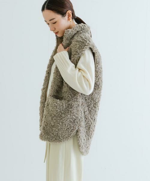 URBAN RESEARCH / アーバンリサーチ その他アウター | ボアジップベスト | 詳細17