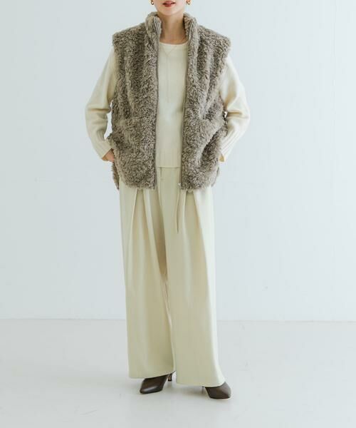 URBAN RESEARCH / アーバンリサーチ その他アウター | ボアジップベスト | 詳細18