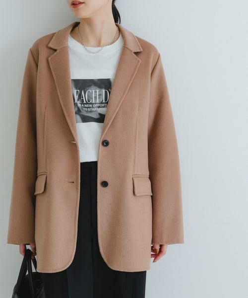 URBAN RESEARCH/アーバンリサーチ リバージャケットコート ベージュ FREE