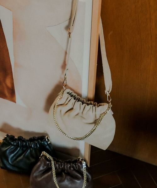 URBAN RESEARCH / アーバンリサーチ ショルダーバッグ | レザーギャザーバッグ | 詳細5