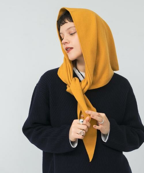 URBAN RESEARCH / アーバンリサーチ マフラー・ショール・スヌード・ストール | ウールカシミヤニットストール | 詳細2
