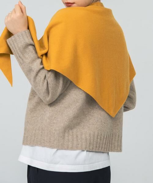 URBAN RESEARCH / アーバンリサーチ マフラー・ショール・スヌード・ストール | ウールカシミヤニットストール | 詳細6