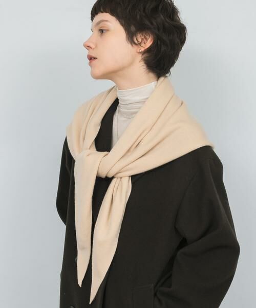 URBAN RESEARCH / アーバンリサーチ マフラー・ショール・スヌード・ストール | ウールカシミヤニットストール | 詳細11