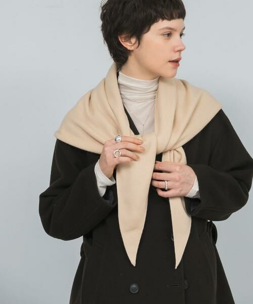 URBAN RESEARCH / アーバンリサーチ マフラー・ショール・スヌード・ストール | ウールカシミヤニットストール | 詳細12