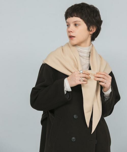 URBAN RESEARCH / アーバンリサーチ マフラー・ショール・スヌード・ストール | ウールカシミヤニットストール | 詳細15