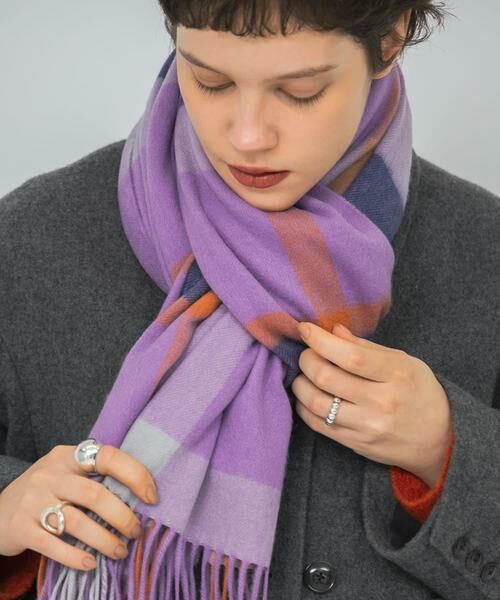 URBAN RESEARCH / アーバンリサーチ マフラー・ショール・スヌード・ストール | ウールカシミヤストール | 詳細1
