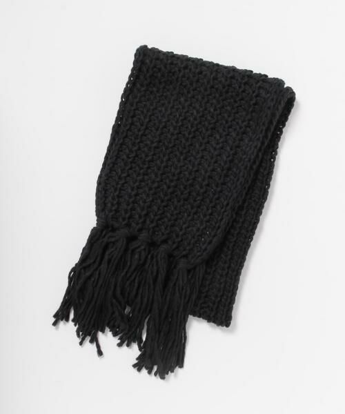 URBAN RESEARCH / アーバンリサーチ マフラー・ショール・スヌード・ストール | Fratelli Talli　フリンジニットマフラー | 詳細6