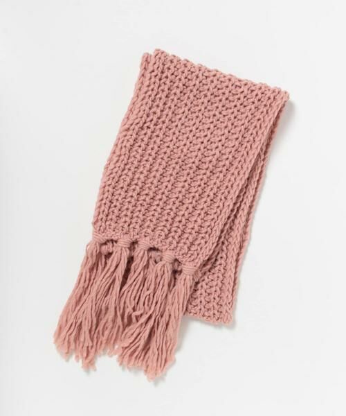 URBAN RESEARCH / アーバンリサーチ マフラー・ショール・スヌード・ストール | Fratelli Talli　フリンジニットマフラー | 詳細12
