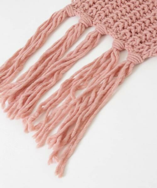 URBAN RESEARCH / アーバンリサーチ マフラー・ショール・スヌード・ストール | Fratelli Talli　フリンジニットマフラー | 詳細13