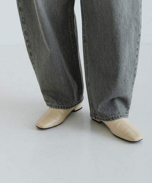 URBAN RESEARCH / アーバンリサーチ ブーツ（ショート丈） | 『MADE IN JAPAN』スクエアトゥローヒールショートブーツ | 詳細3