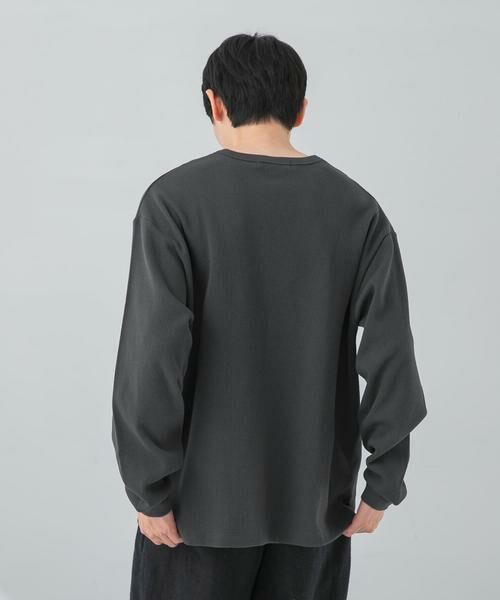 URBAN RESEARCH / アーバンリサーチ Tシャツ | 『UR TECH』度詰めワッフルロングスリーブ | 詳細10