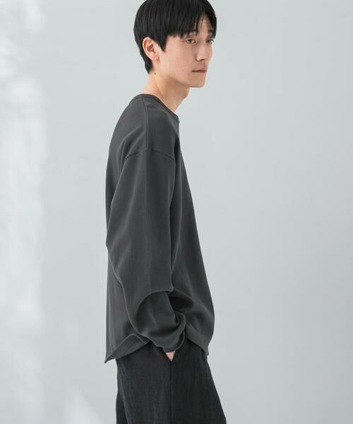 URBAN RESEARCH / アーバンリサーチ Tシャツ | 『UR TECH』度詰めワッフルロングスリーブ | 詳細11
