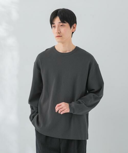 URBAN RESEARCH / アーバンリサーチ Tシャツ | 『UR TECH』度詰めワッフルロングスリーブ | 詳細12