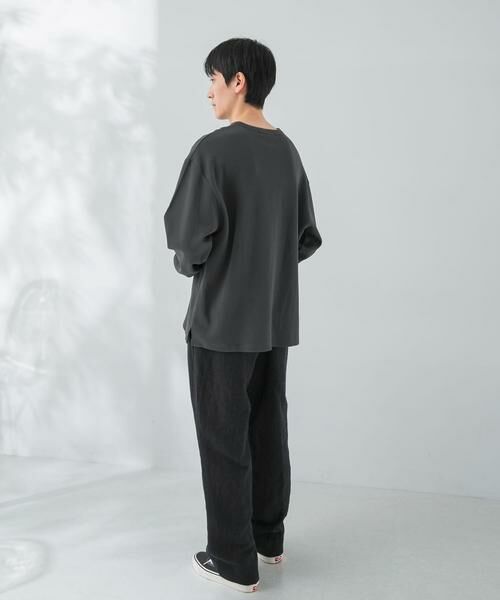 URBAN RESEARCH / アーバンリサーチ Tシャツ | 『UR TECH』度詰めワッフルロングスリーブ | 詳細13