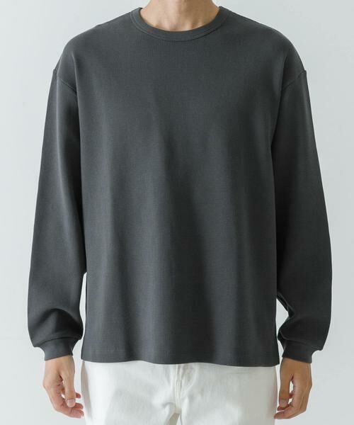 URBAN RESEARCH / アーバンリサーチ Tシャツ | 『UR TECH』度詰めワッフルロングスリーブ | 詳細15