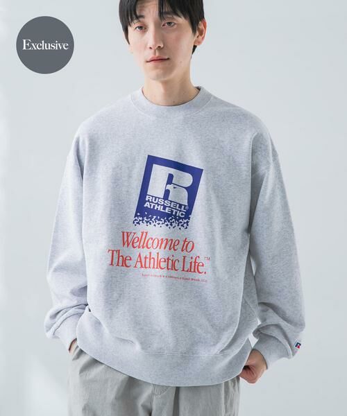 URBAN RESEARCH/アーバンリサーチ 『別注』RUSSELL ATHLETIC×UR GRAPHIC SWEAT グレー系その他 L URBAN RESEARCH/アーバンリサーチ 『別注』RUSSELL ATHLETIC×UR GRAPHIC SWEAT グレー系その他 L