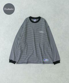 URBAN RESEARCH / アーバンリサーチ Tシャツ | 『別注』RUSSELL ATHLETIC×UR　BORDER LONG SLEEVE T-SHIRT