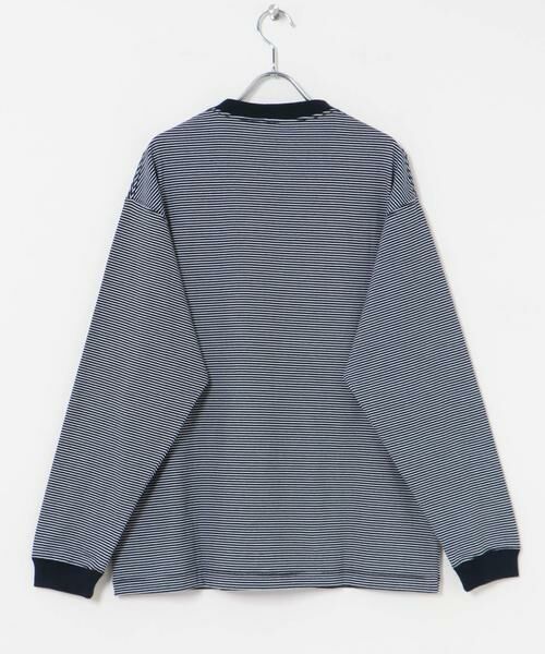 URBAN RESEARCH / アーバンリサーチ Tシャツ | 『別注』RUSSELL ATHLETIC×UR　BORDER LONG SLEEVE T-SHIRT | 詳細11
