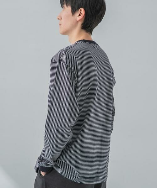 URBAN RESEARCH / アーバンリサーチ Tシャツ | 『別注』RUSSELL ATHLETIC×UR　BORDER LONG SLEEVE T-SHIRT | 詳細5