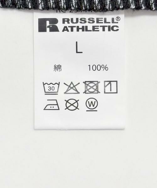 URBAN RESEARCH / アーバンリサーチ Tシャツ | 『別注』RUSSELL ATHLETIC×UR　BORDER LONG SLEEVE T-SHIRT | 詳細22