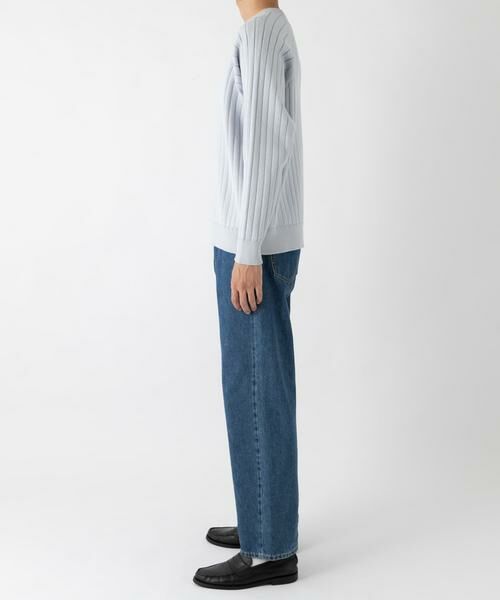 URBAN RESEARCH / アーバンリサーチ ニット・セーター | new basic COTTON CASHMERE WIDE RIB CREW NECK KNIT | 詳細13