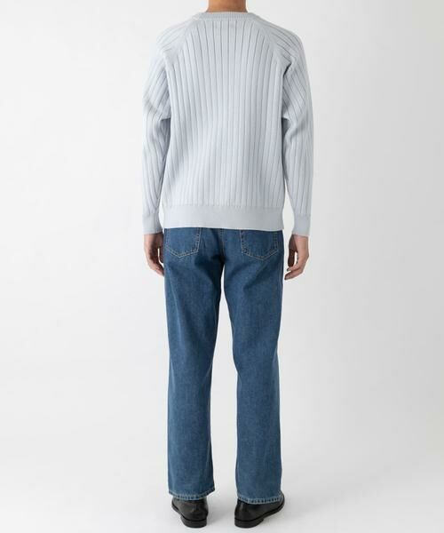 URBAN RESEARCH / アーバンリサーチ ニット・セーター | new basic COTTON CASHMERE WIDE RIB CREW NECK KNIT | 詳細14