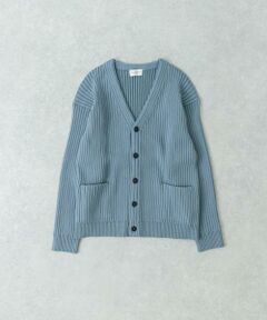 URBAN RESEARCH / アーバンリサーチ カーディガン・ボレロ | new basic COTTON CASHMERE WIDE RIB CARDIGAN