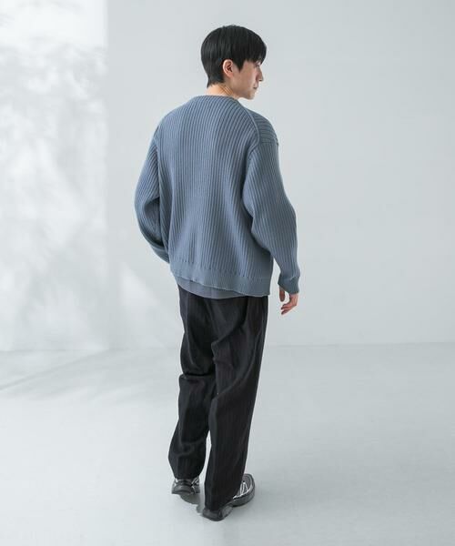 URBAN RESEARCH / アーバンリサーチ カーディガン・ボレロ | new basic COTTON CASHMERE WIDE RIB CARDIGAN | 詳細14