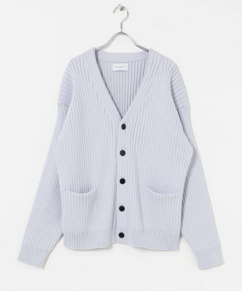 URBAN RESEARCH / アーバンリサーチ カーディガン・ボレロ | new basic COTTON CASHMERE WIDE RIB CARDIGAN | 詳細26