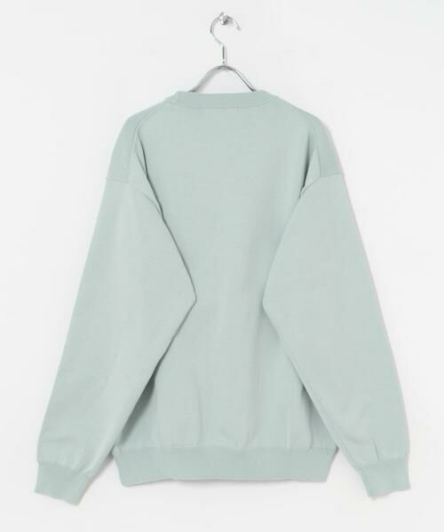 URBAN RESEARCH / アーバンリサーチ ニット・セーター | ガス焼きシルケットクルーネック | 詳細10