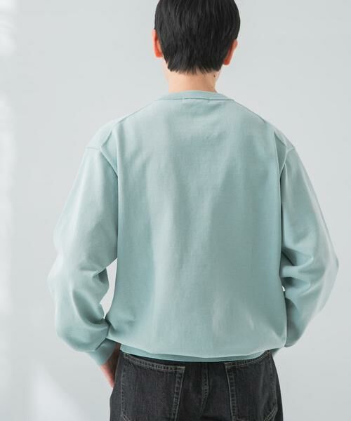 URBAN RESEARCH / アーバンリサーチ ニット・セーター | ガス焼きシルケットクルーネック | 詳細2