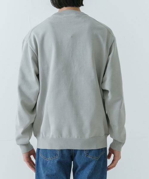 URBAN RESEARCH / アーバンリサーチ ニット・セーター | ガス焼きシルケットクルーネック | 詳細14