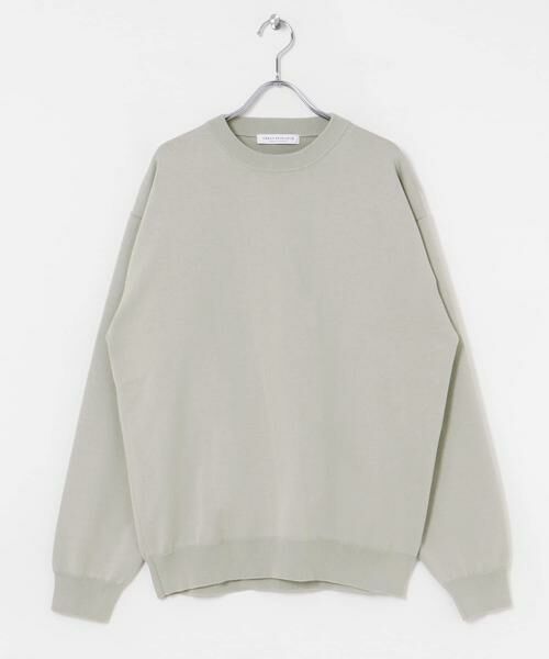 URBAN RESEARCH / アーバンリサーチ ニット・セーター | ガス焼きシルケットクルーネック | 詳細15