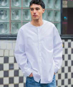 URBAN RESEARCH / アーバンリサーチ シャツ・ブラウス | new basic THOMAS MASON NOCOLLAR SHIRTS