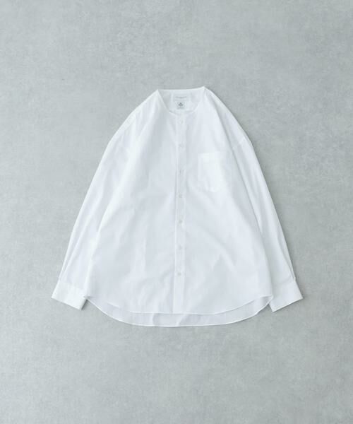 URBAN RESEARCH / アーバンリサーチ シャツ・ブラウス | new basic THOMAS MASON NOCOLLAR SHIRTS | 詳細13