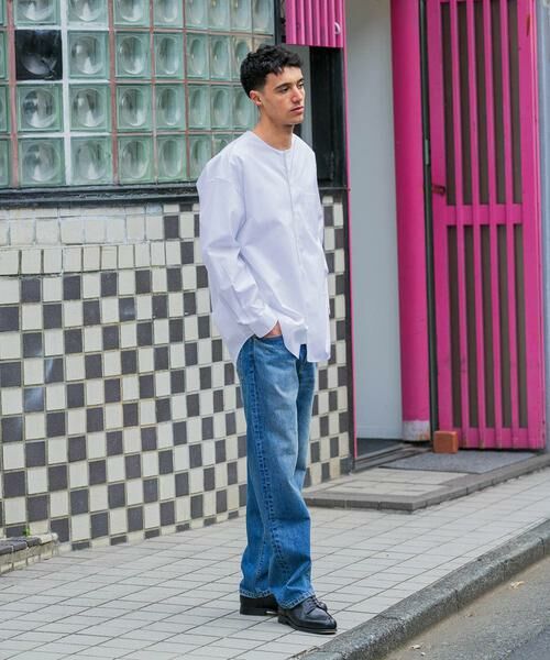 URBAN RESEARCH / アーバンリサーチ シャツ・ブラウス | new basic THOMAS MASON NOCOLLAR SHIRTS | 詳細7