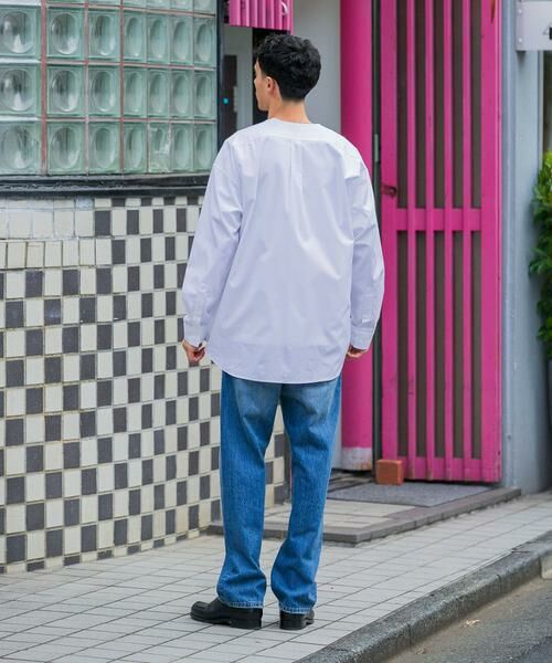 URBAN RESEARCH / アーバンリサーチ シャツ・ブラウス | new basic THOMAS MASON NOCOLLAR SHIRTS | 詳細8