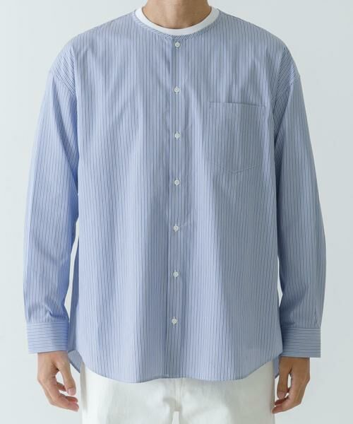 URBAN RESEARCH / アーバンリサーチ シャツ・ブラウス | new basic THOMAS MASON NOCOLLAR SHIRTS | 詳細26