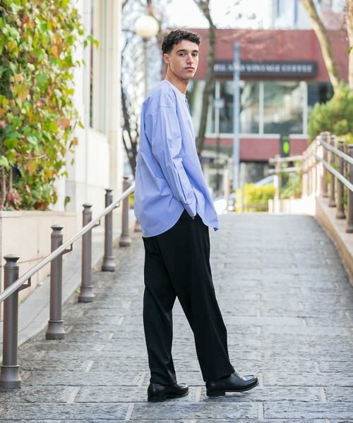 URBAN RESEARCH / アーバンリサーチ シャツ・ブラウス | new basic THOMAS MASON NOCOLLAR SHIRTS | 詳細24