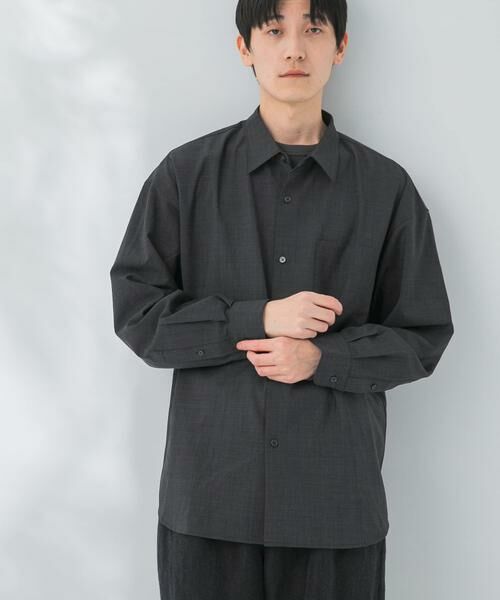 URBAN RESEARCH / アーバンリサーチ シャツ・ブラウス | 『セットアップ対応』『マシンウォッシャブル』ST WASHABLE WOOL SHIRTS | 詳細3