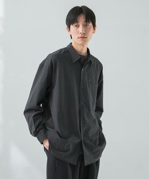 URBAN RESEARCH / アーバンリサーチ シャツ・ブラウス | 『セットアップ対応』『マシンウォッシャブル』ST WASHABLE WOOL SHIRTS | 詳細4