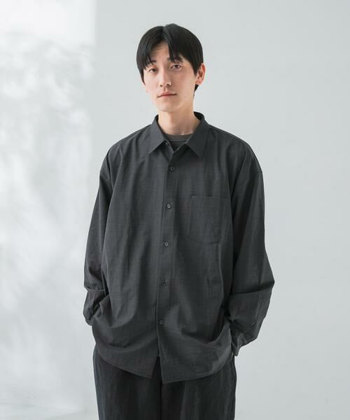 URBAN RESEARCH / アーバンリサーチ シャツ・ブラウス | 『セットアップ対応』『マシンウォッシャブル』ST WASHABLE WOOL SHIRTS | 詳細5