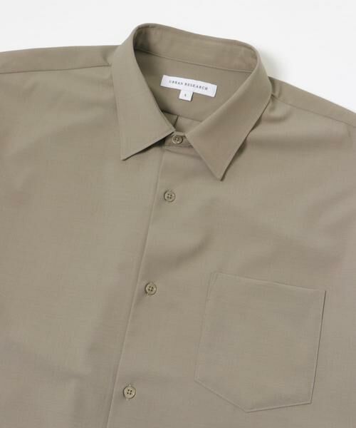 URBAN RESEARCH / アーバンリサーチ シャツ・ブラウス | 『セットアップ対応』『マシンウォッシャブル』ST WASHABLE WOOL SHIRTS | 詳細21