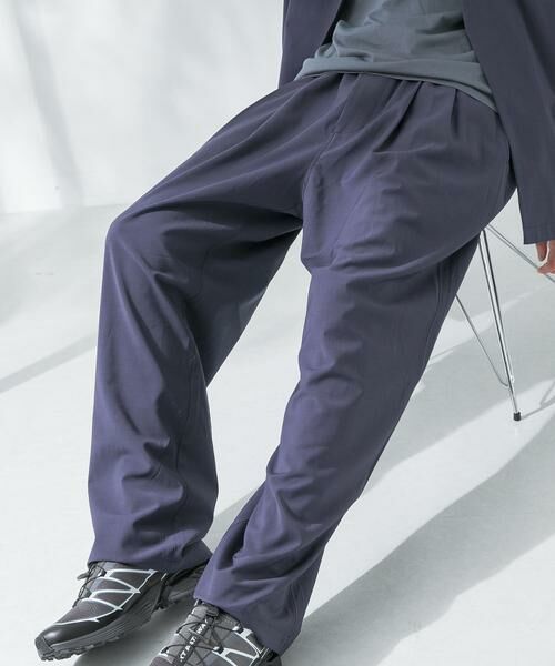 URBAN RESEARCH / アーバンリサーチ その他パンツ | 『セットアップ対応』『マシンウォッシャブル』ST WASHABLE WOOL EASY PANTS | 詳細1